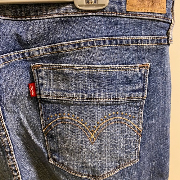Levis Jeans 14 L Stretch Boot Cut Blue Denim Bootcut 14L - Picture 5 of 9
